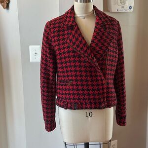 Tommy Hilfiger Moto Tweed jacket sz 14
